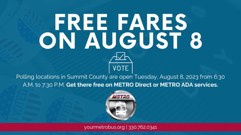 Akron METRO Bus, METRO RTA, Akron METRO Bus Schedule