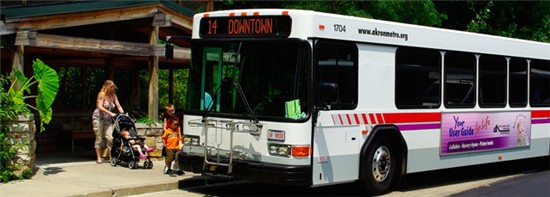 Riding the bus photo